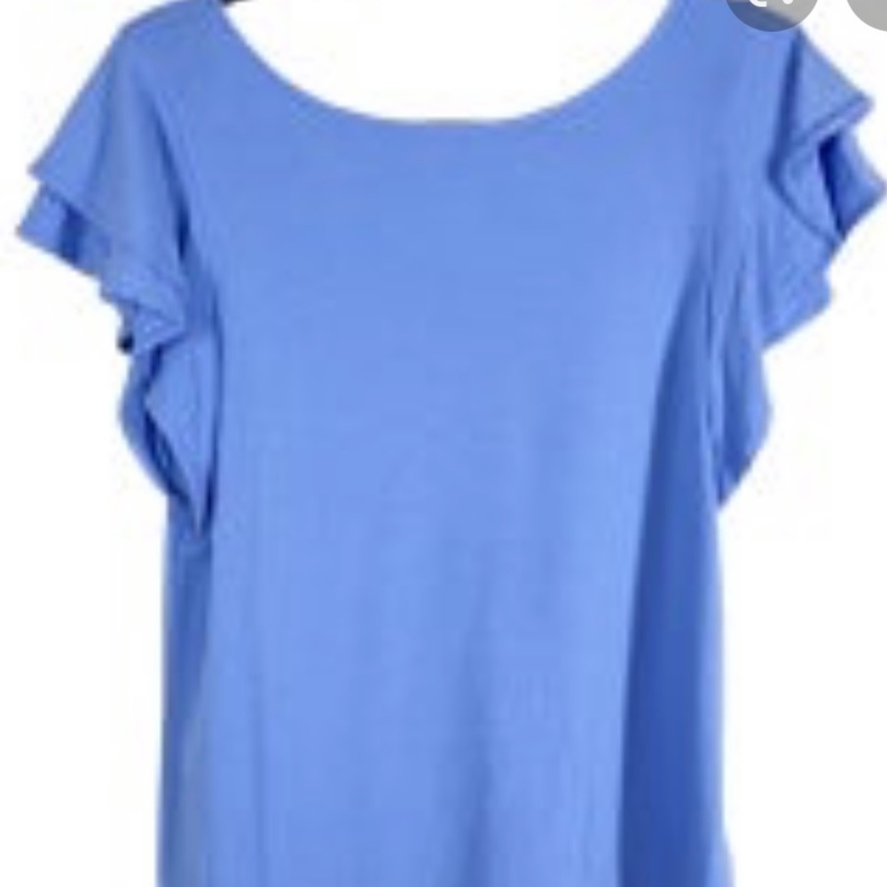 Lily Pulitzer Flutter Sleeve T Shirt
